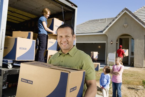 Residents attending special waste collection event