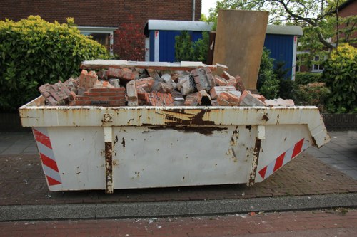 Sydenham waste collection trucks in action