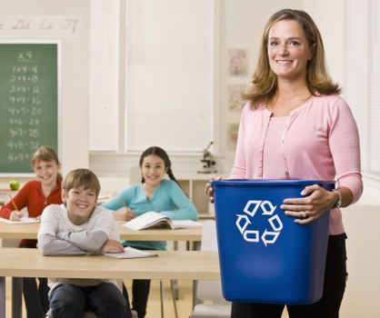 Morden Park residents placing waste in collection bins