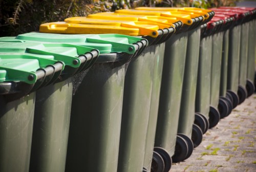 Brent Cross waste collection trucks