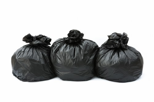 Residents participating in Lower Morden waste collection