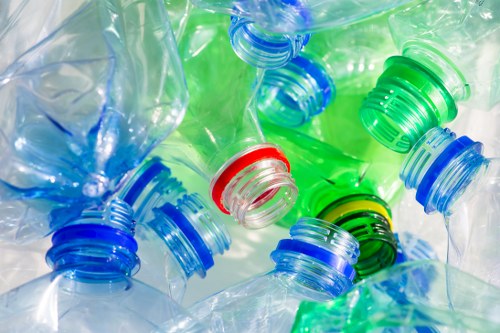 Residents sorting recyclables in Crofton Park